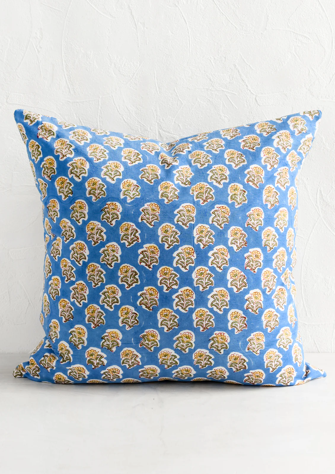 Zia Block Print Pillow